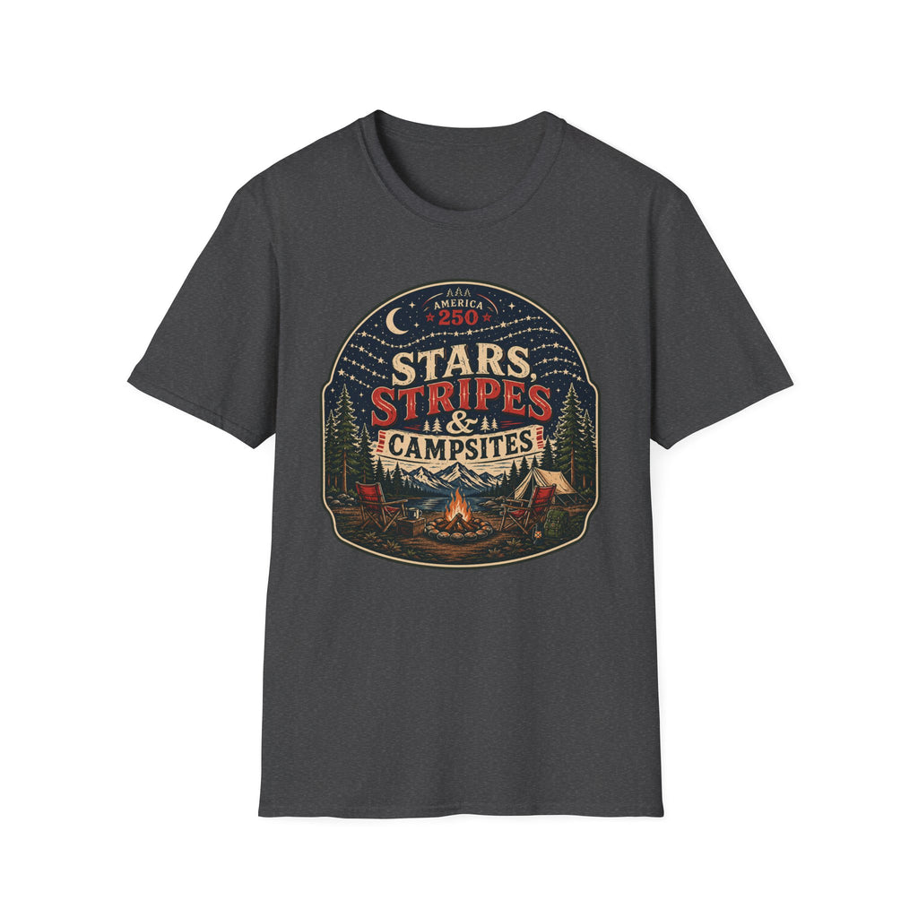 Stars, Stripes and Campsites Tee