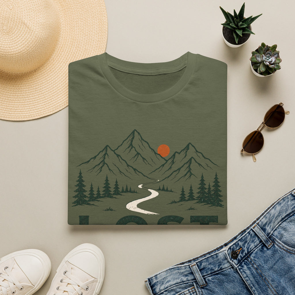Lost Is Where I Belong Mountain Tee