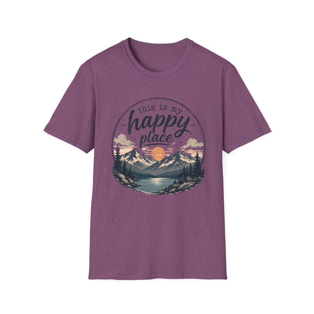 This Is My Happy Place Mountain Tee
