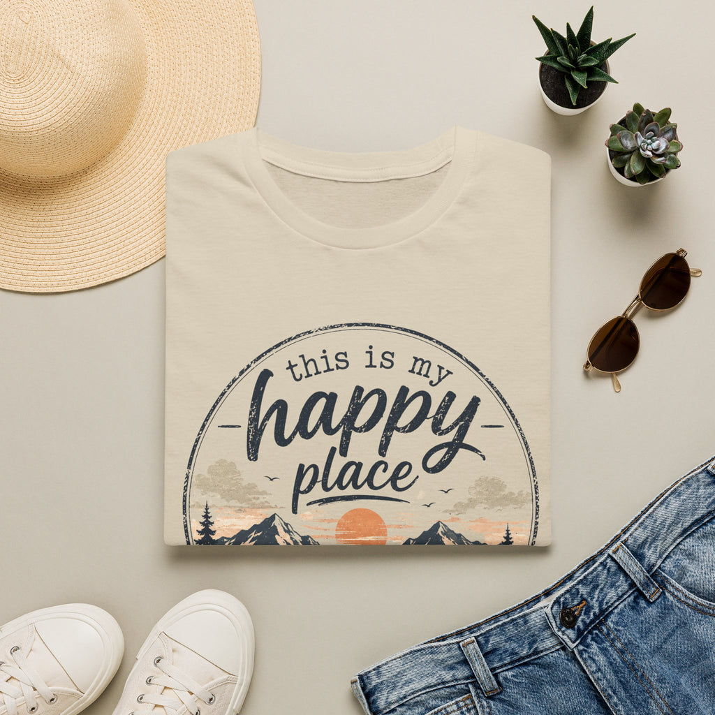 This Is My Happy Place Mountain Tee