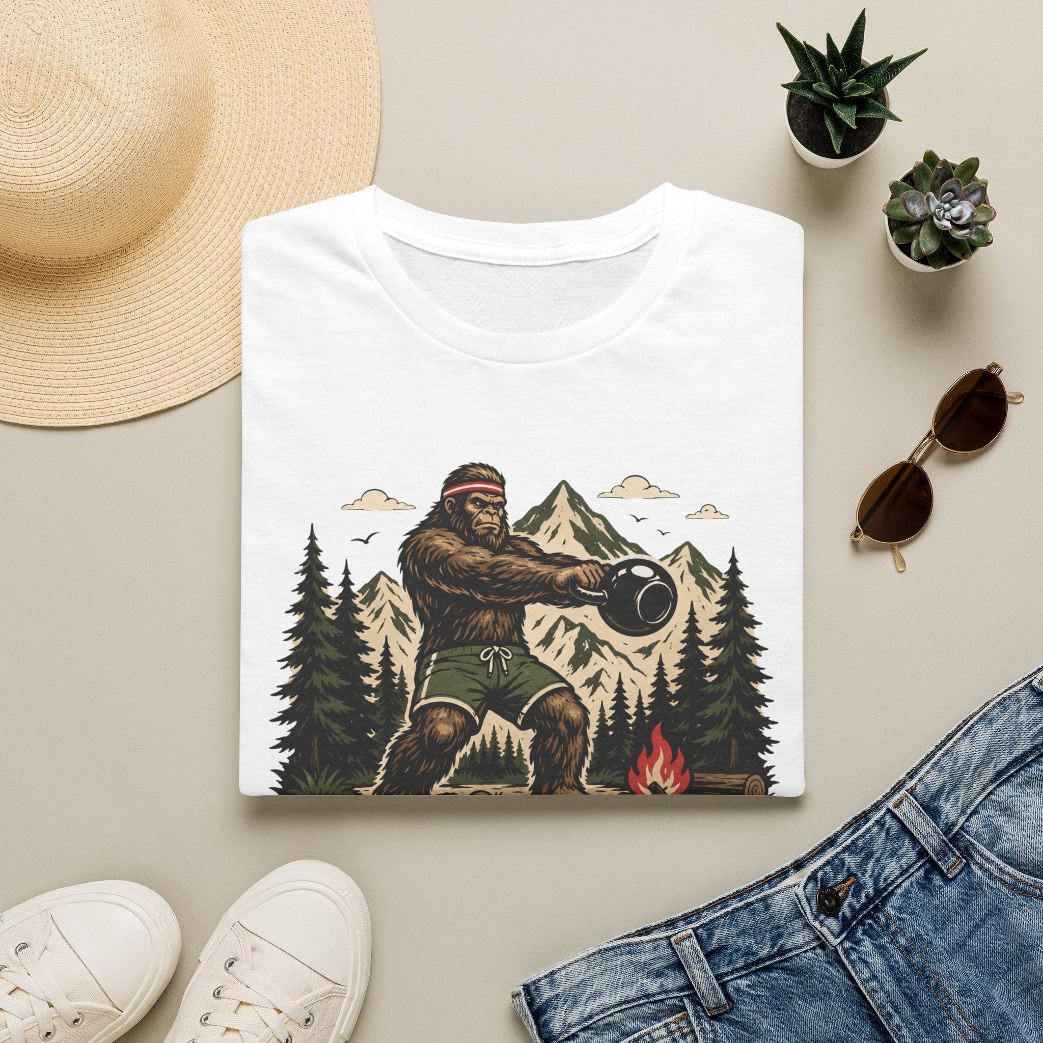 Bigfoot Kettlebell Tee