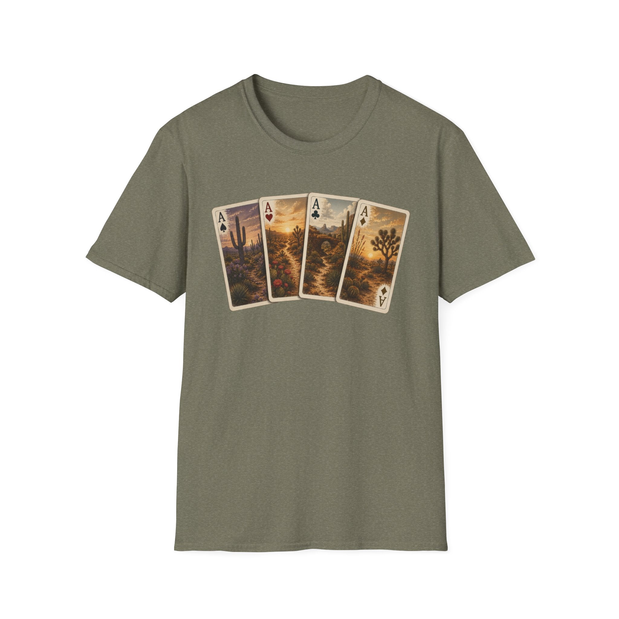 Desert Ace Playing Cards Tee