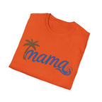 Coastal Mama Palm Tree & Wave Tee