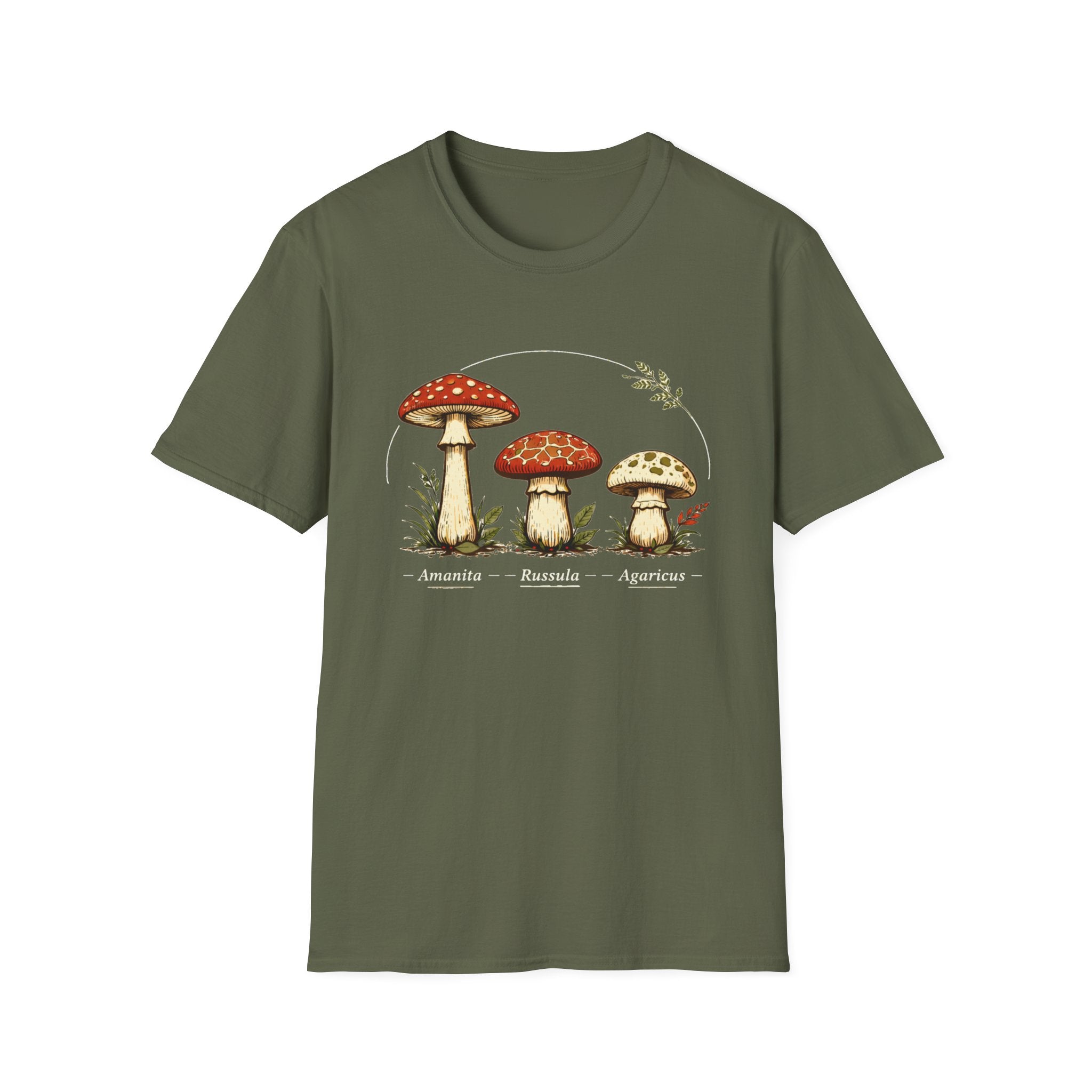 Vintage Mushroom Study Tee