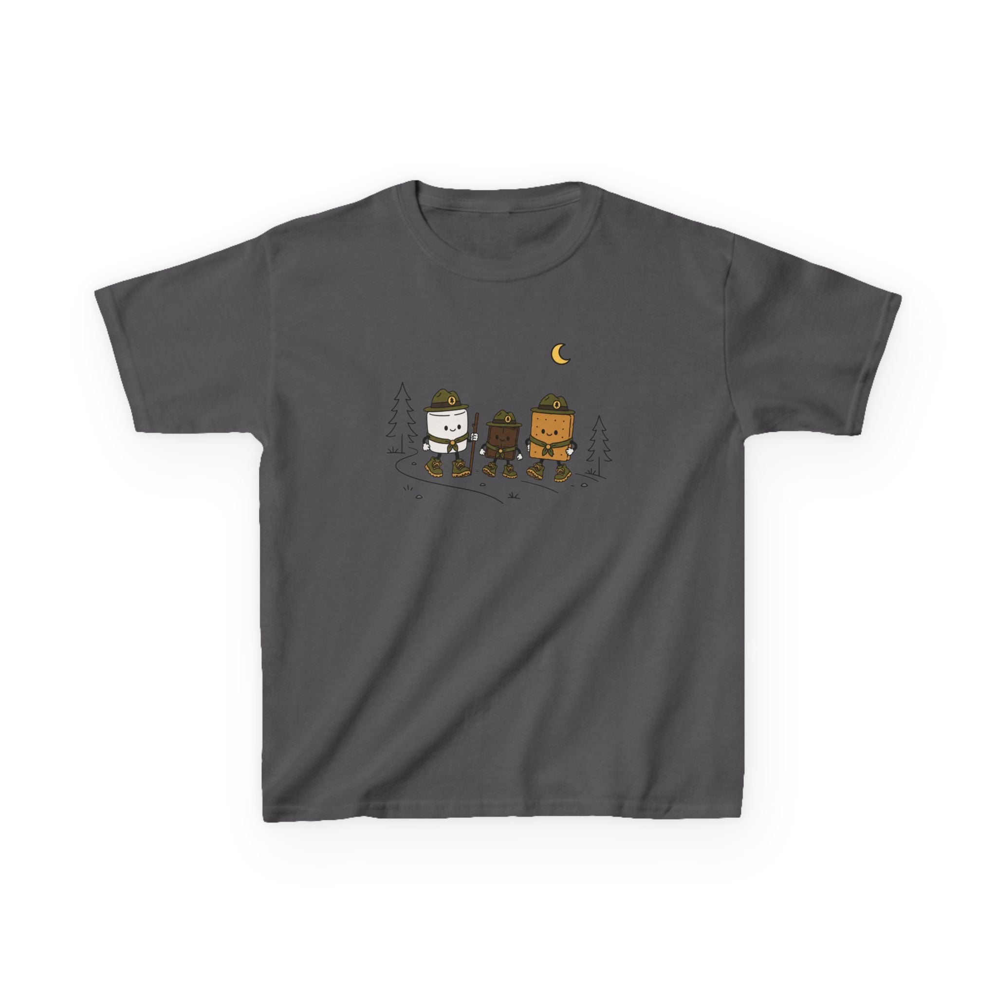 Trail Scout S'mores Crew Kid's Tee