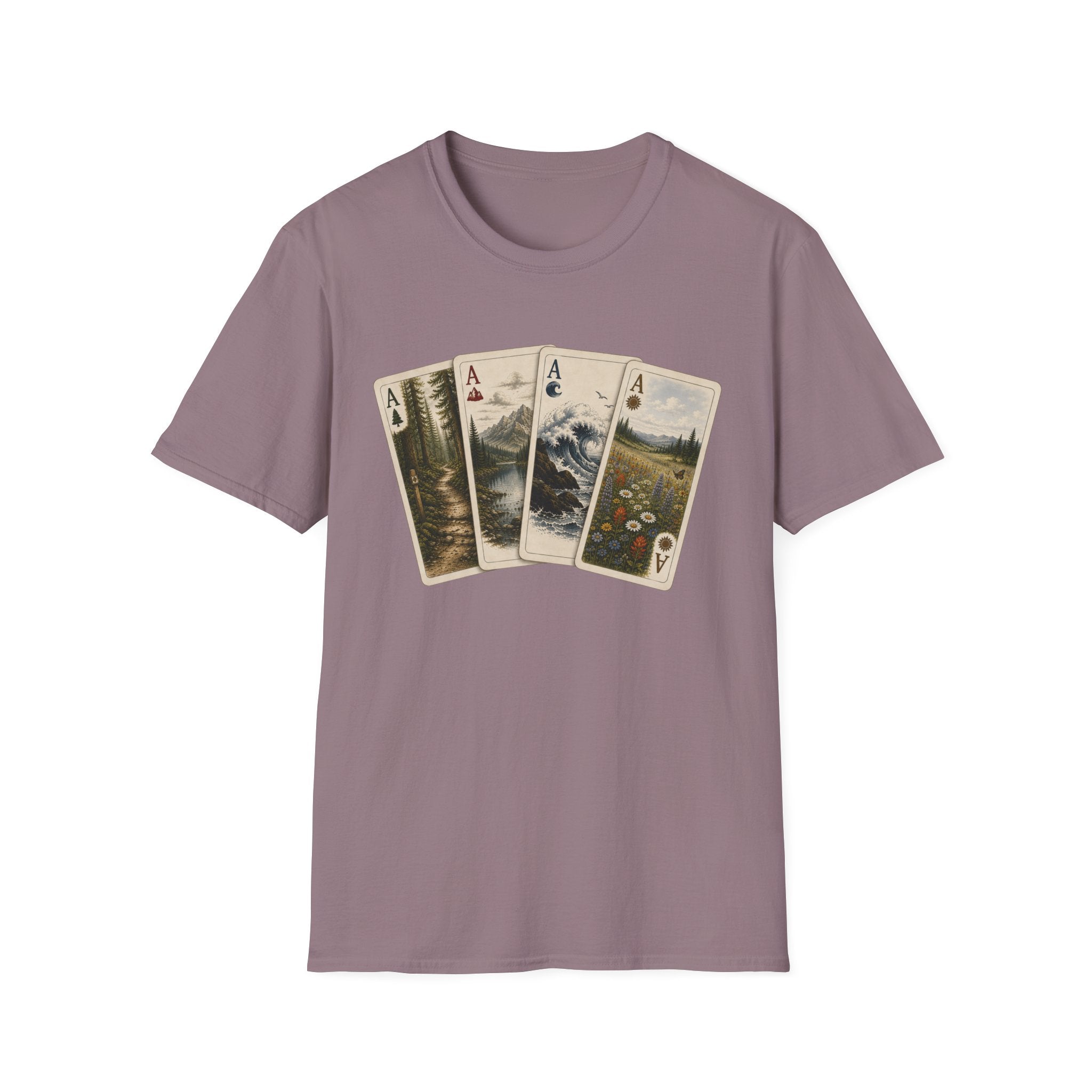 Aces of Adventure Playing Cards Tee