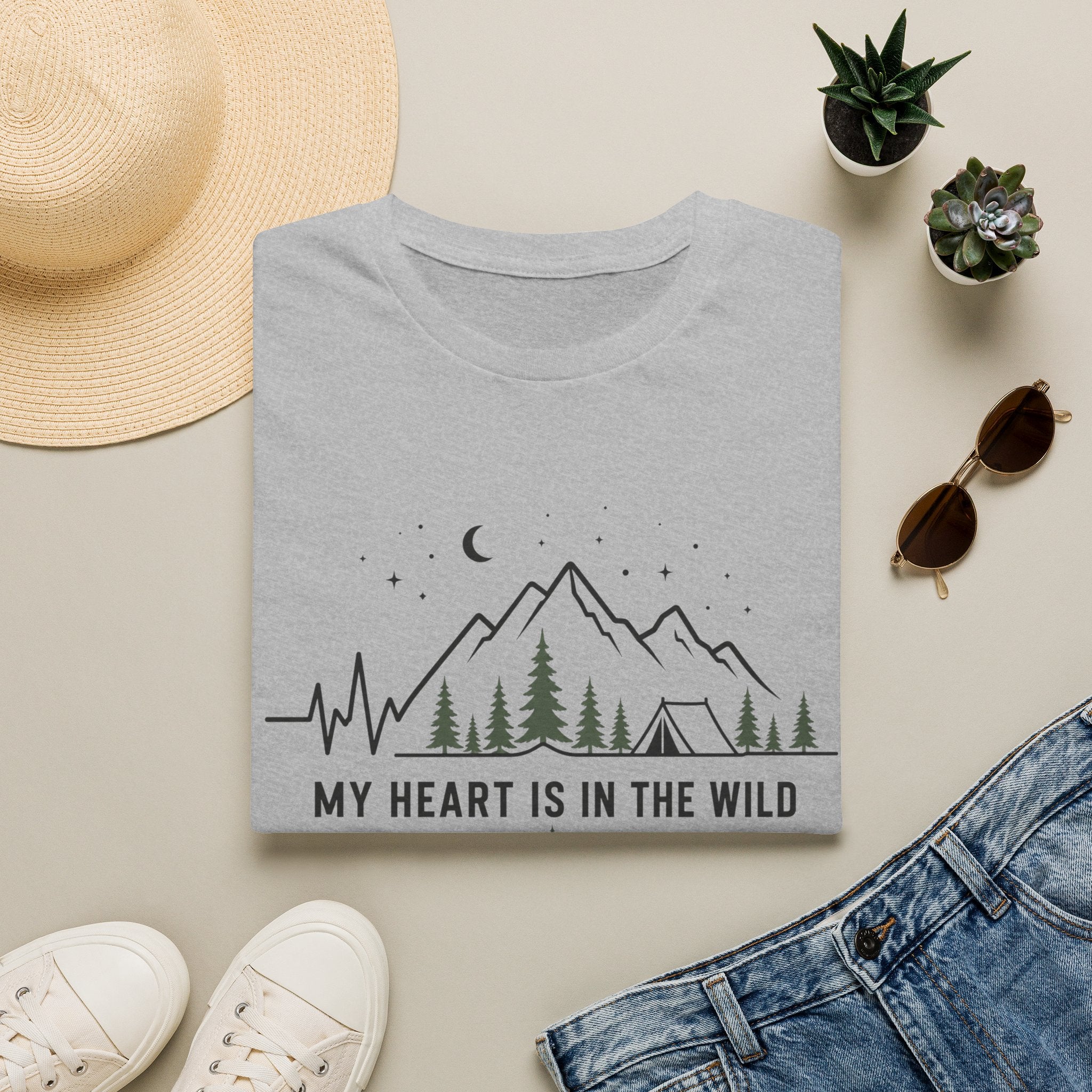 My Heart is in the Wild Tee