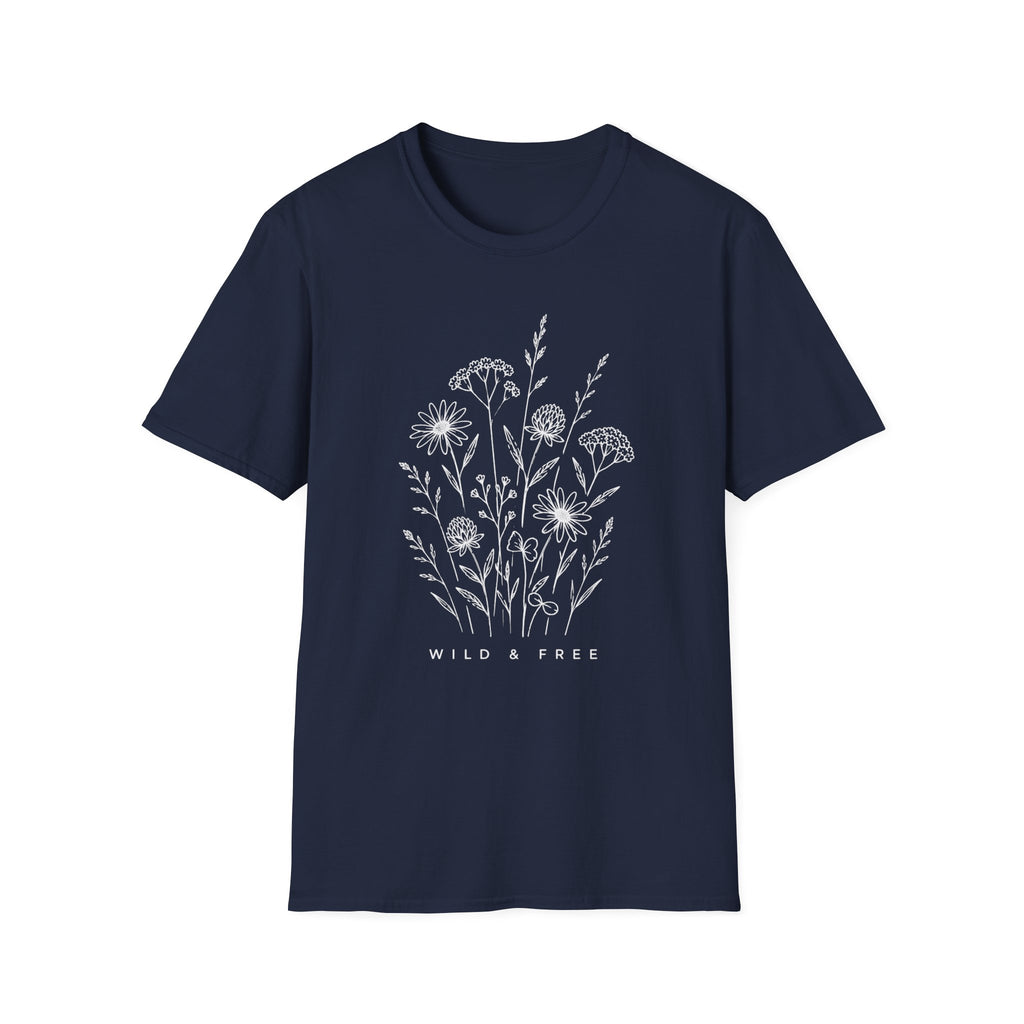 Wild & Free Wildflowers Tee