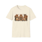 See No Hear No Speak No Squirrel Hikers Tee