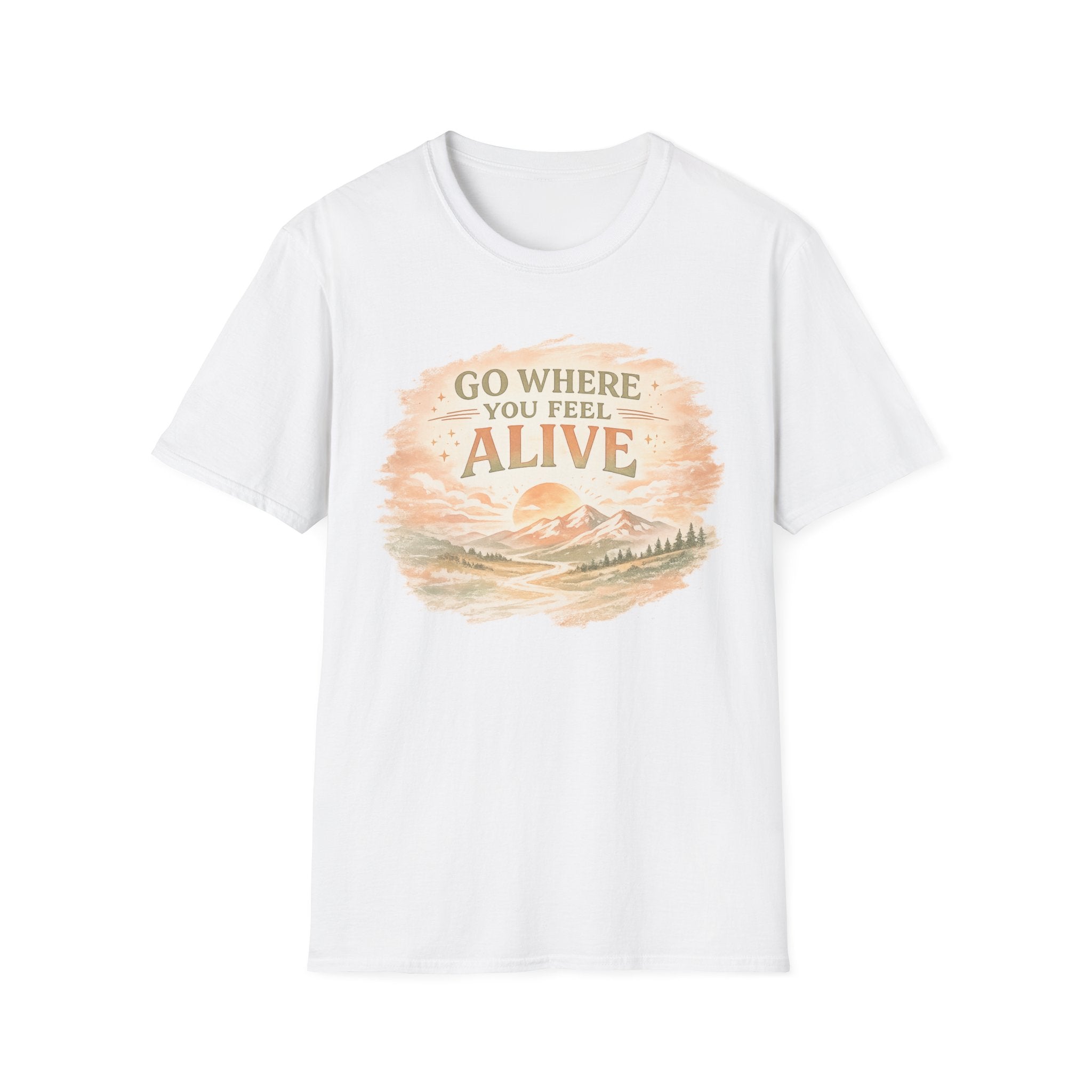 Go Where You Feel Alive Tee