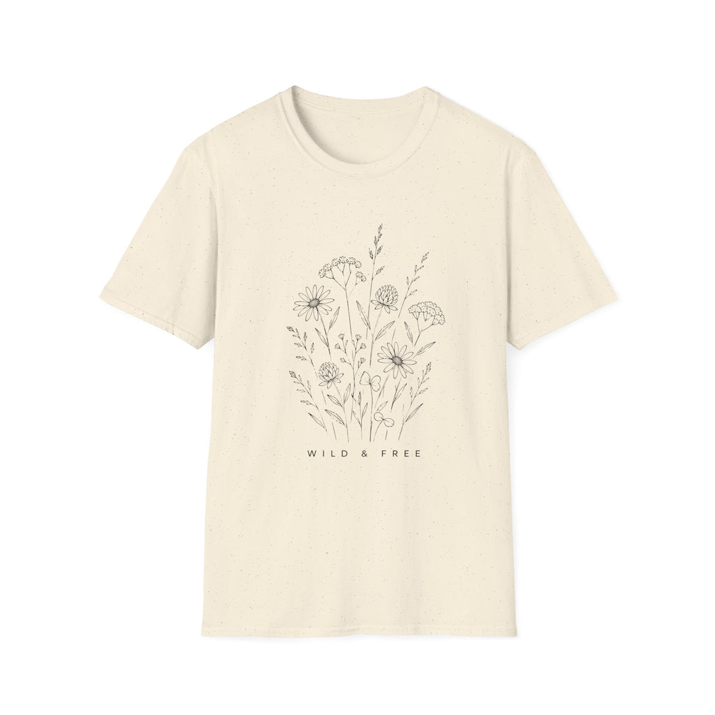 Wild & Free Wildflowers Tee