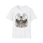 Rooted Wild Strong Moose Yoga Tee