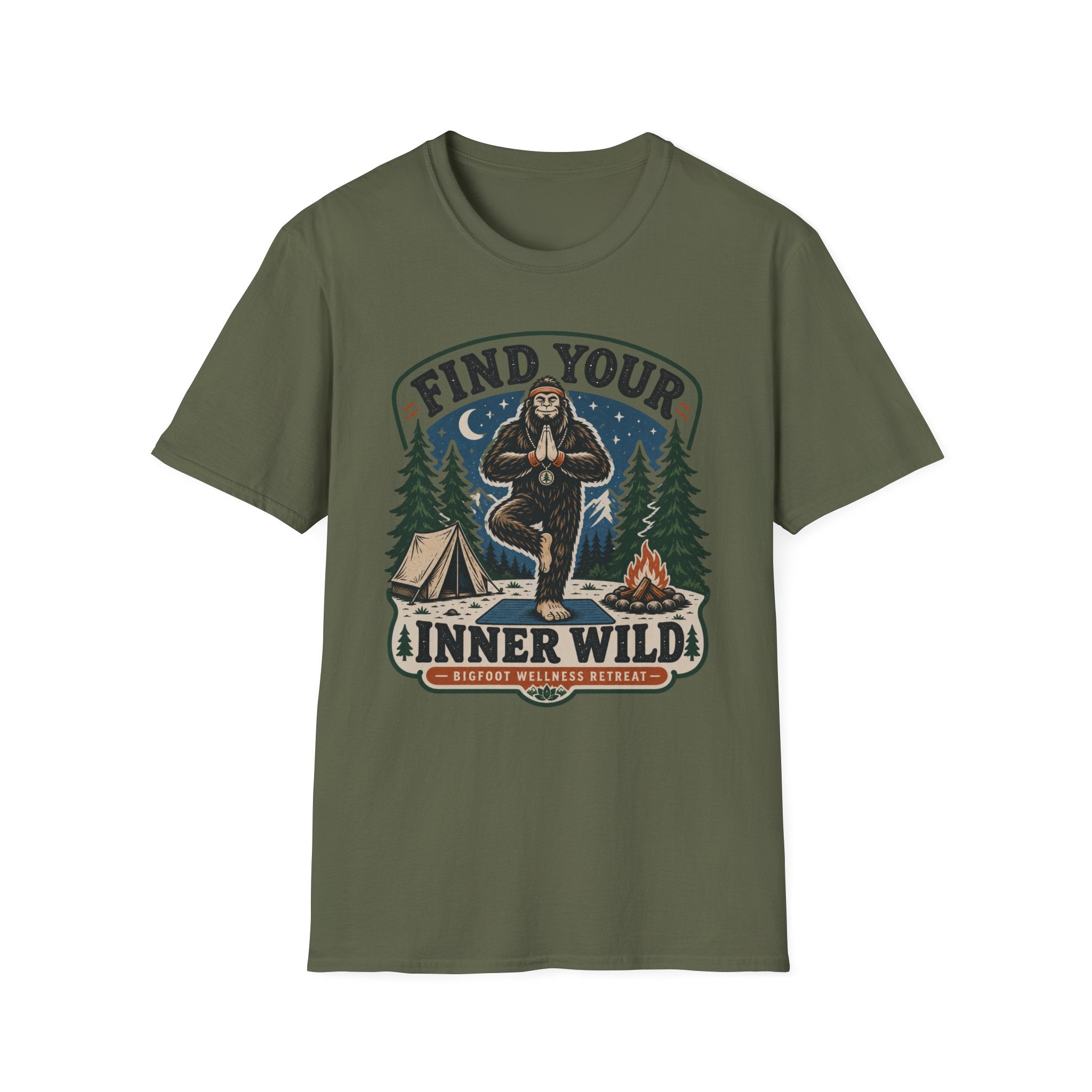 Bigfoot Wellness Retreat Tee