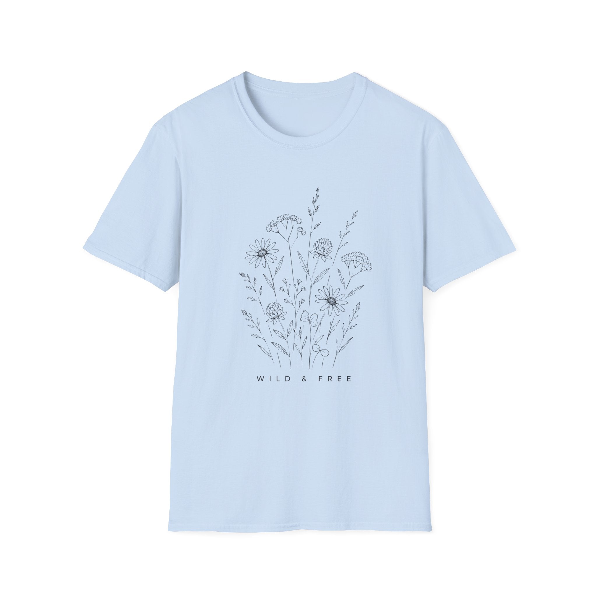 Wild & Free Wildflowers Tee