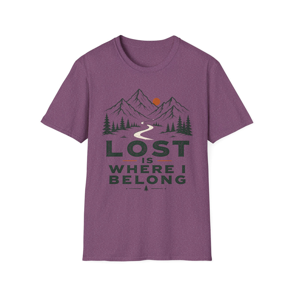 Lost Is Where I Belong Mountain Tee