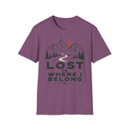Lost Is Where I Belong Mountain Tee