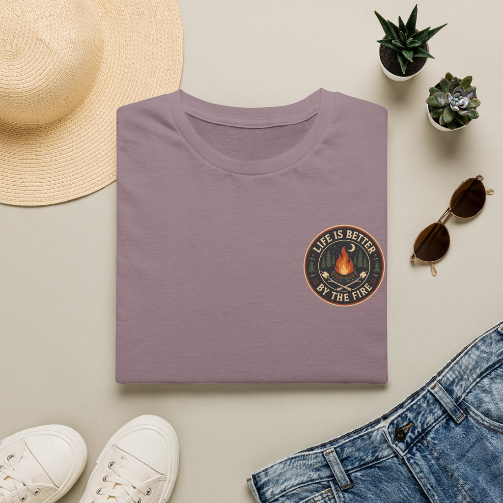 Life is Better by the Fire Pocket Tee