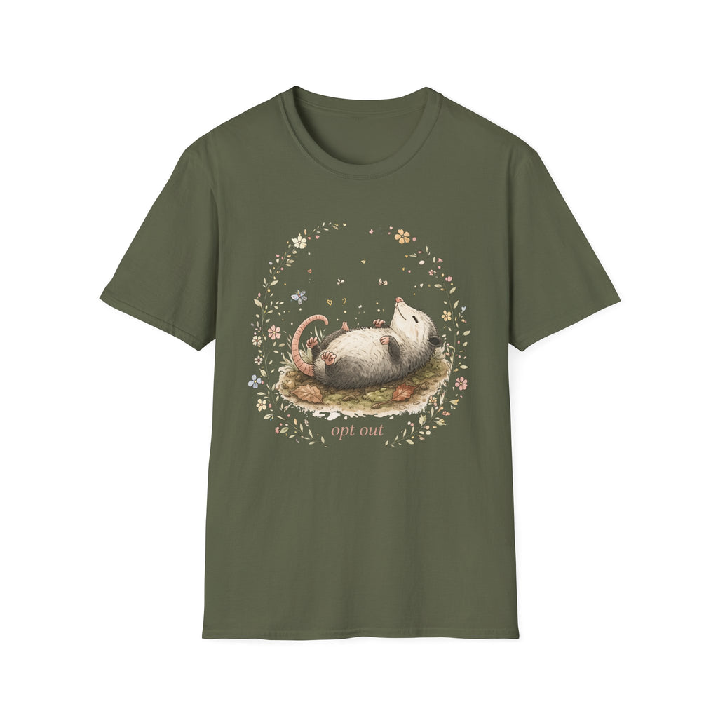 Opt Out Opossum Tee