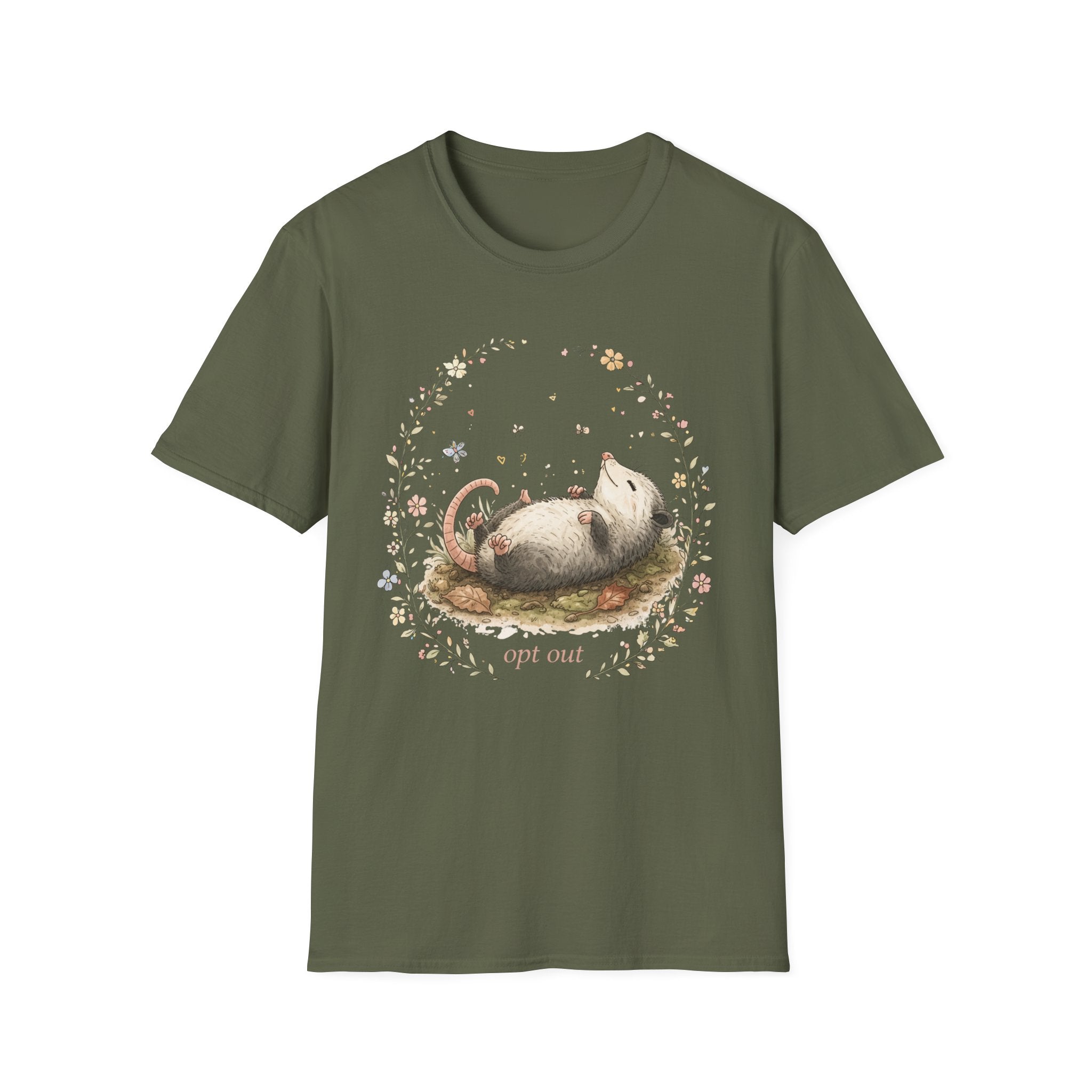 Opt Out Opossum Tee