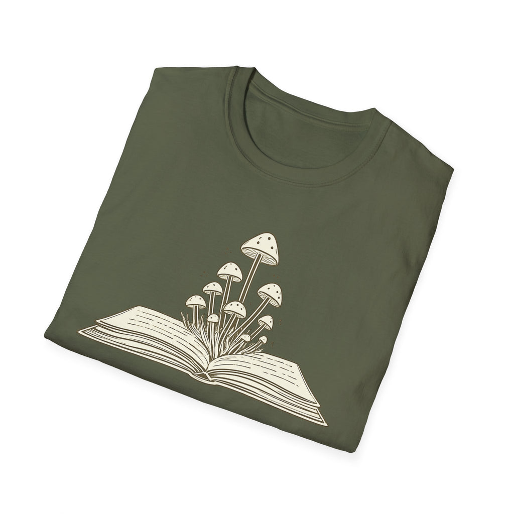 Magic Mushroom Book T-Shirt