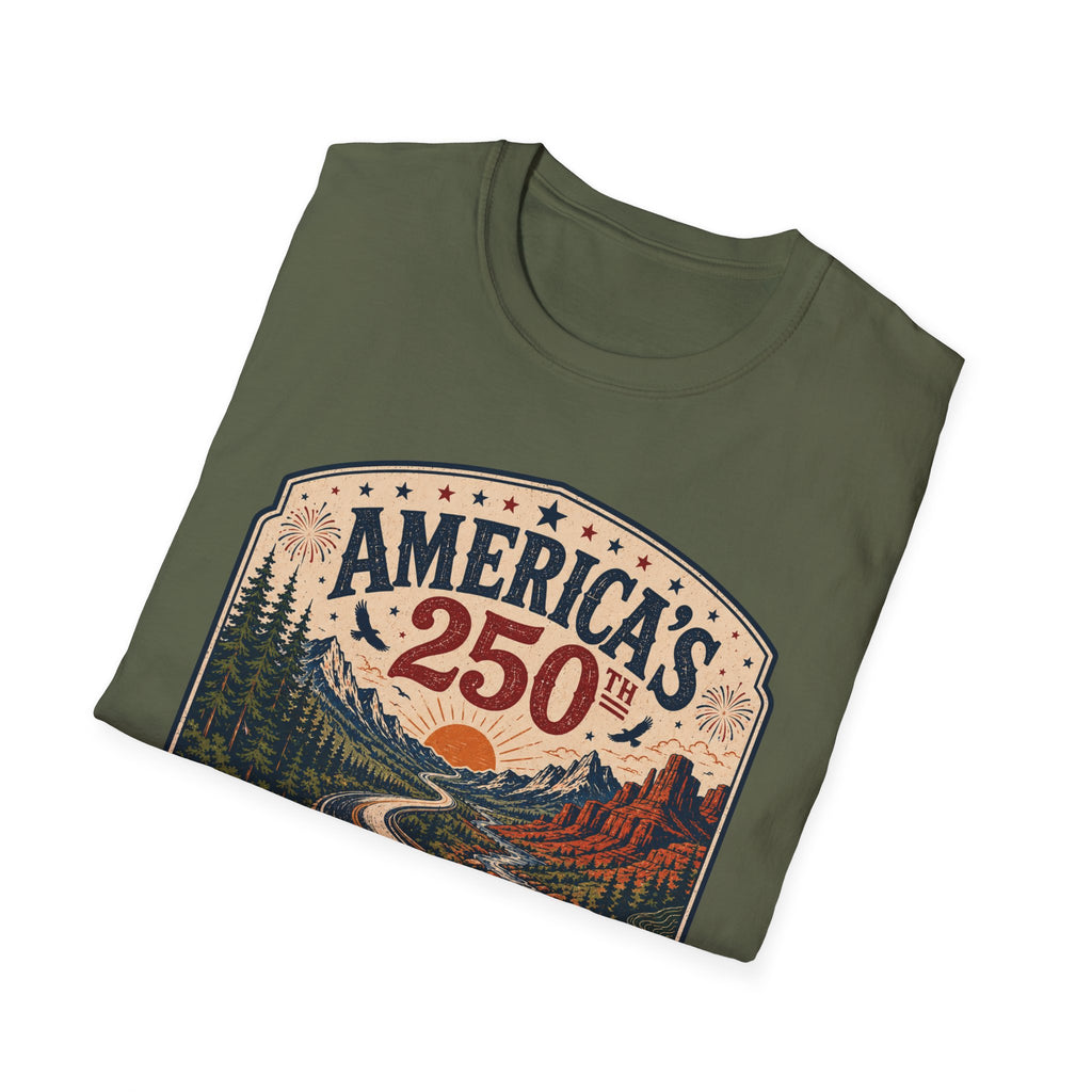 America’s 250th Take the Scenic Route Tee