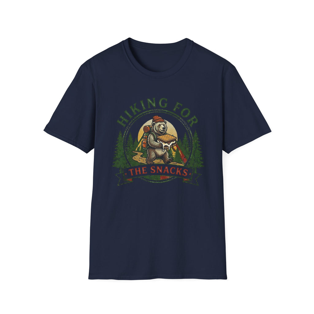 Hiking for the Snacks Bear Tee