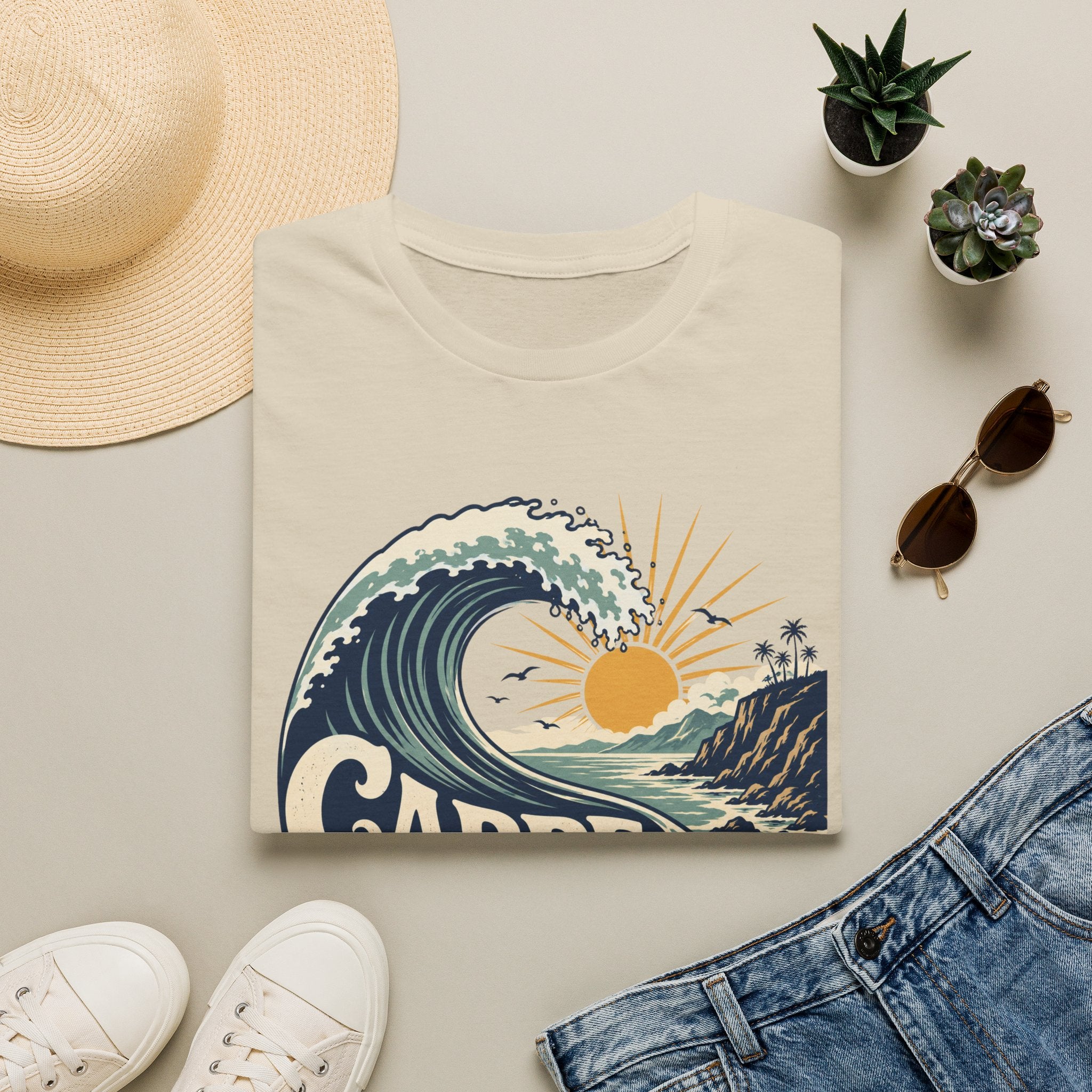 Carpe Diem Wave Tee