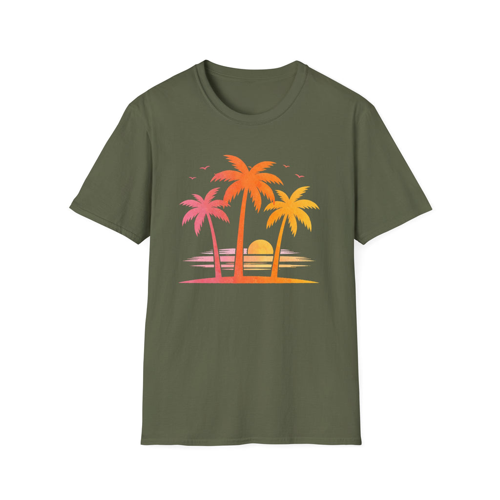 Golden Hour Palms Tee
