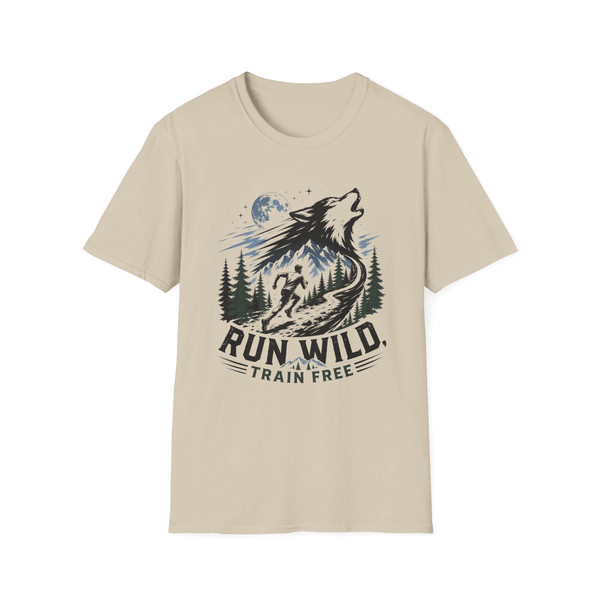 Run Wild, Train Free Trail Running Tee