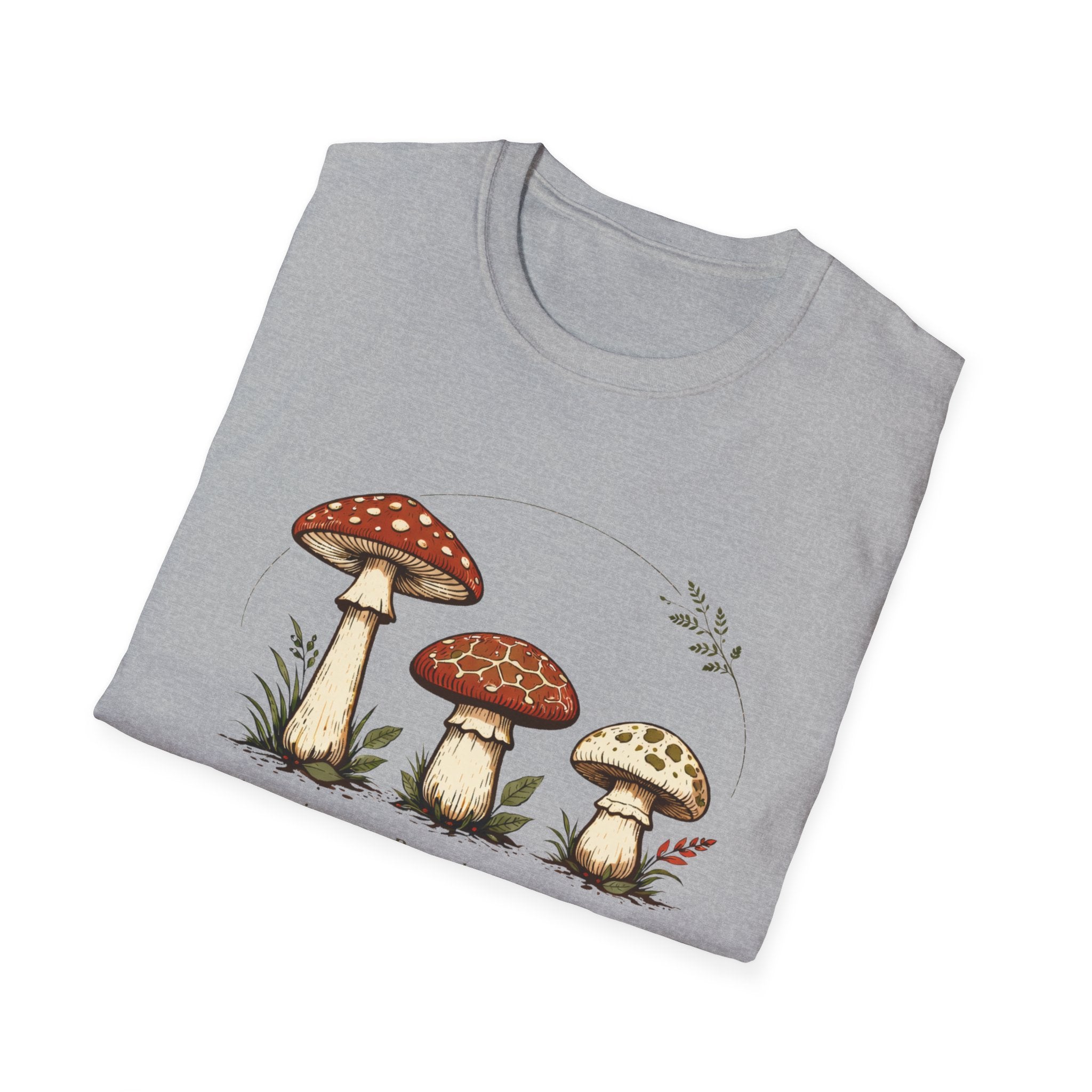 Vintage Mushroom Study Tee