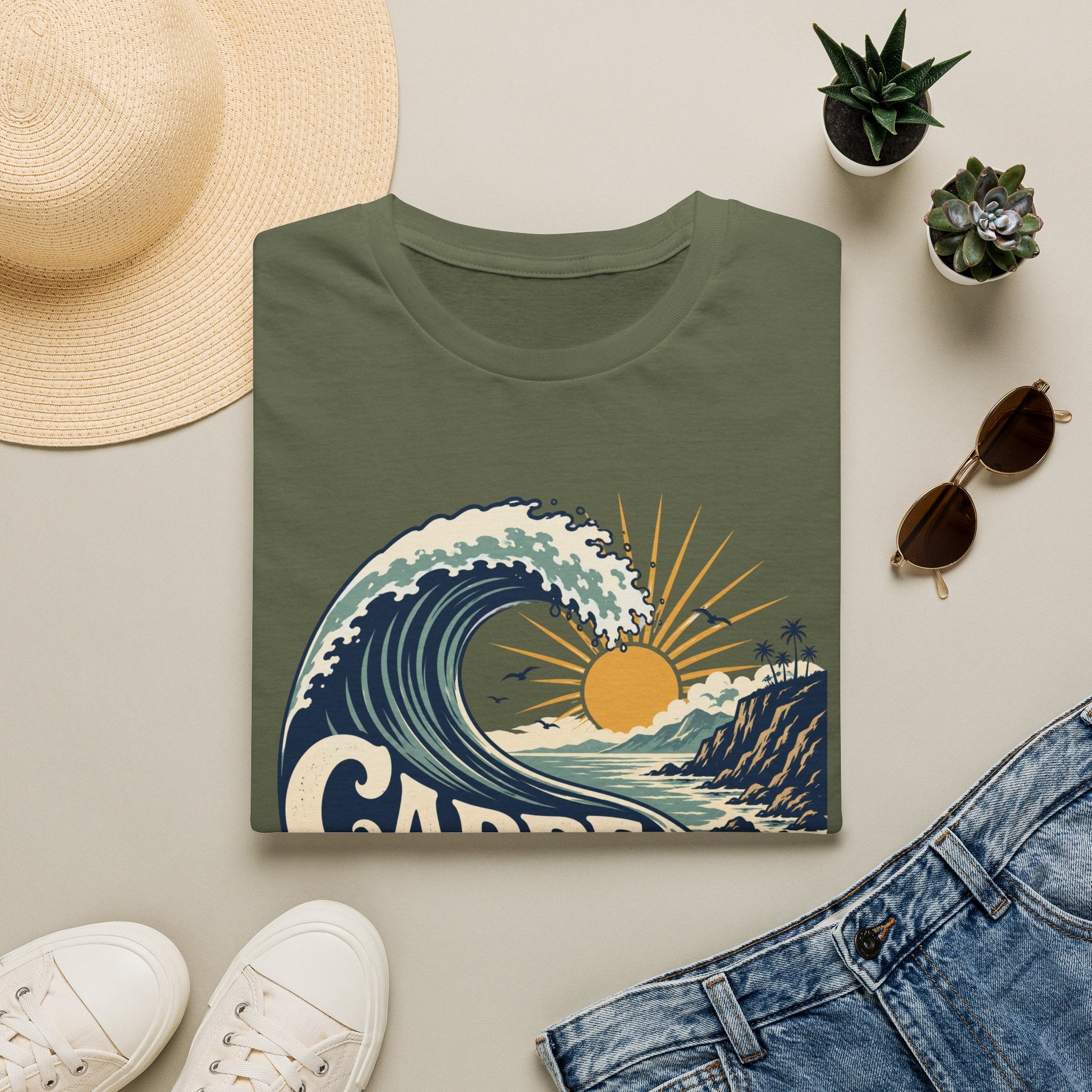 Carpe Diem Wave Tee