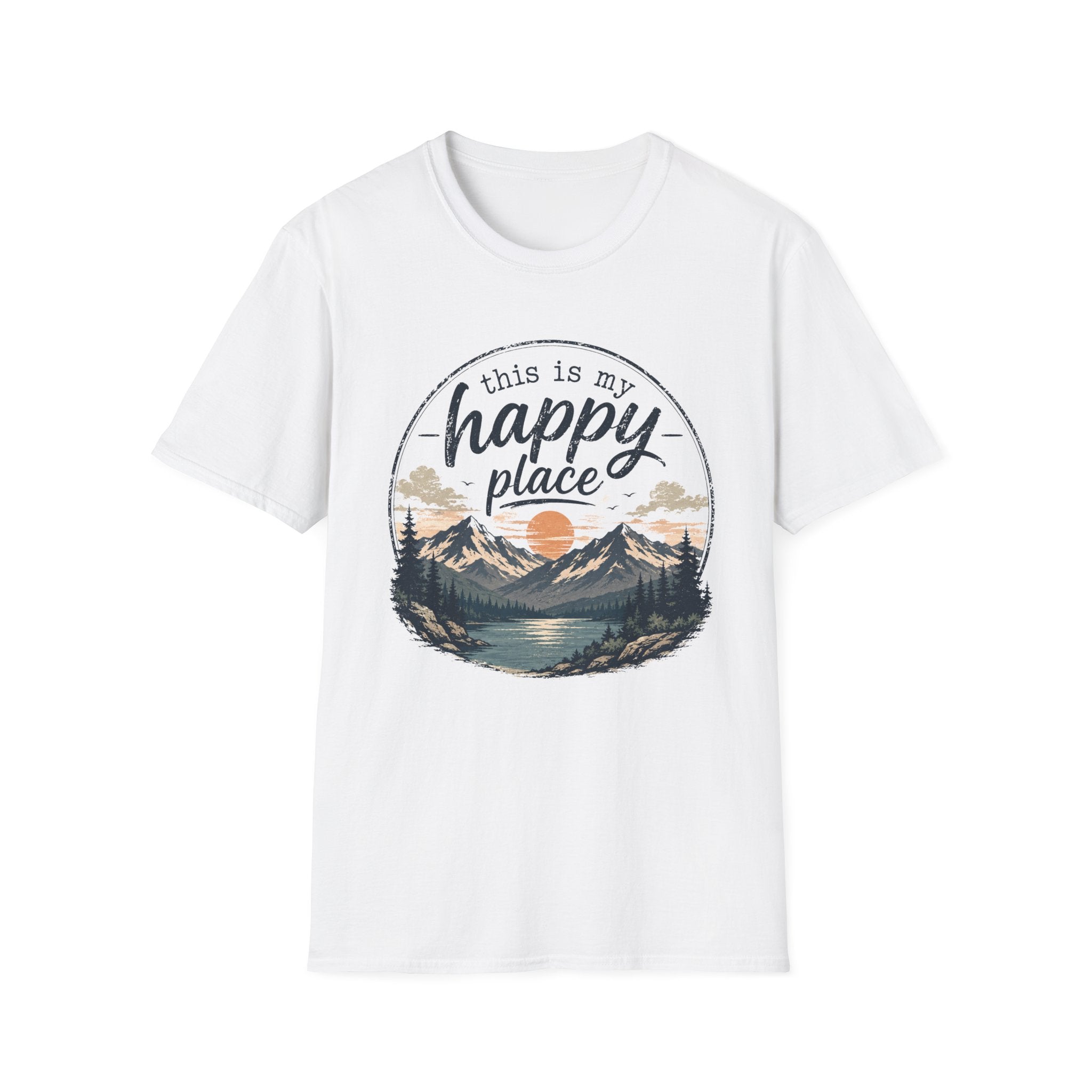 This Is My Happy Place Mountain Tee