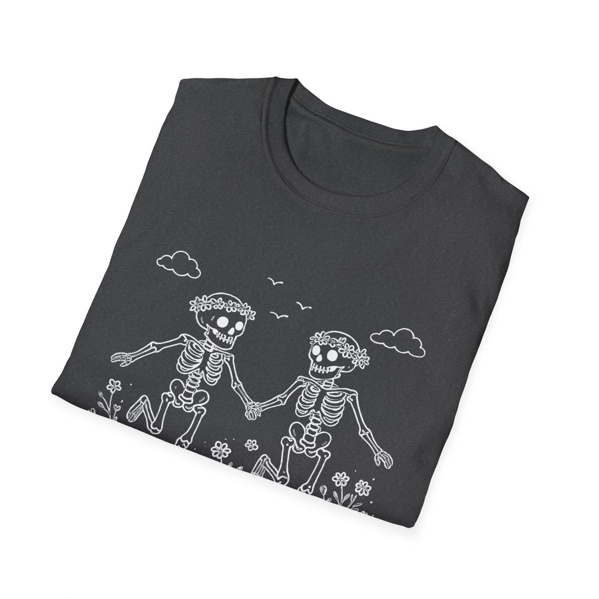 Dancing Skeleton Wildflower Tee